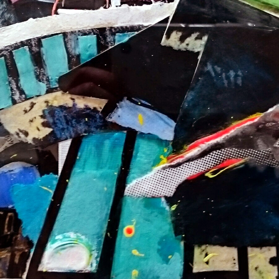 rocket - Art work by Kirsten Mortimer